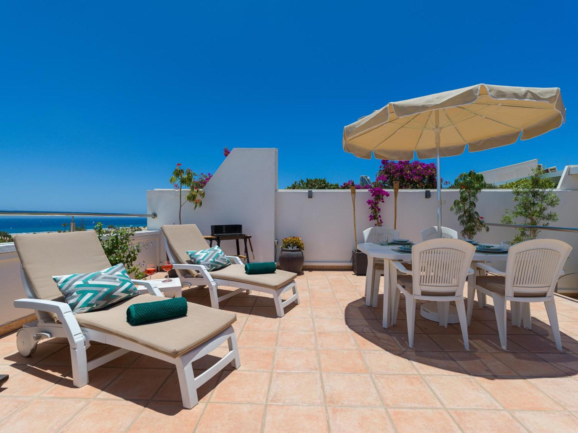 Casa Lex I Ocean & Sunrise Panorama I Steps From Dunes And Beach I Private 50 Sqm Terrace I Pool Maspalomas  Zewnętrze zdjęcie